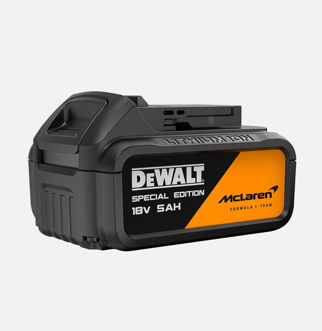 DEWALT 18V 5.0 Ah McLaren Limited Edition Kömürsüz Akülü İkili Kombo Set