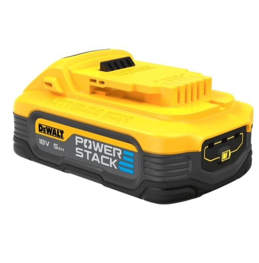 DEWALT DCBP518 Powerstack Akü 18V 5.0 Ah - Profesyonel Kese Hücreli Ağır Hizmet Bataryası