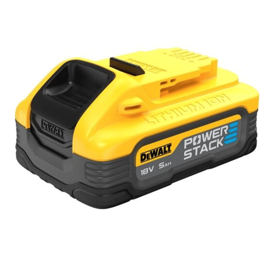 DEWALT DCBP518 Powerstack Akü 18V 5.0 Ah - Profesyonel Kese Hücreli Ağır Hizmet Bataryası