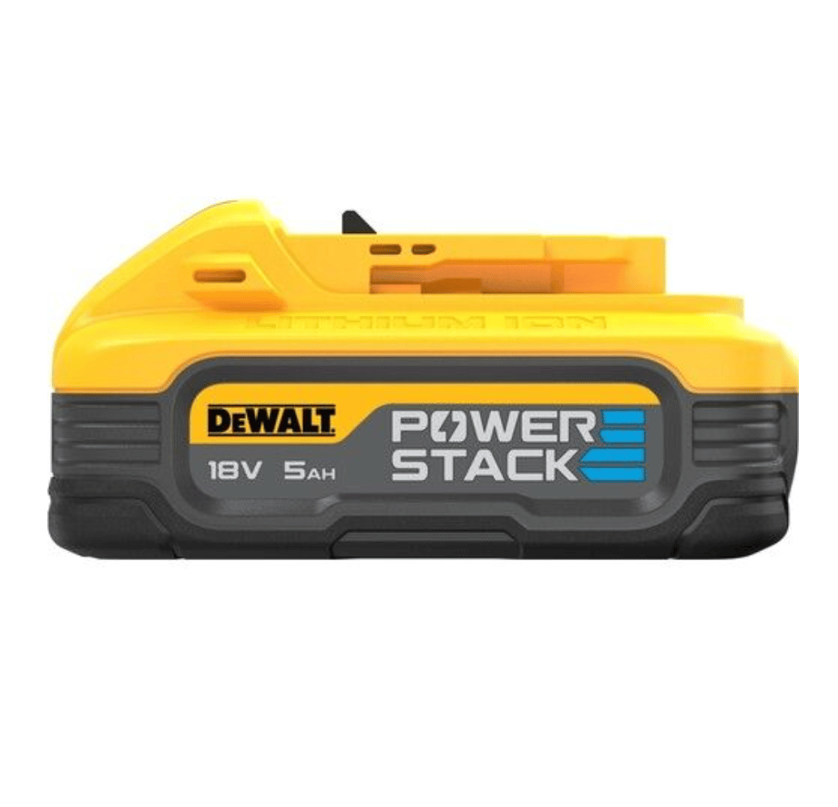 DEWALT DCBP518 Powerstack Akü 18V 5.0 Ah - Profesyonel Kese Hücreli Ağır Hizmet Bataryası