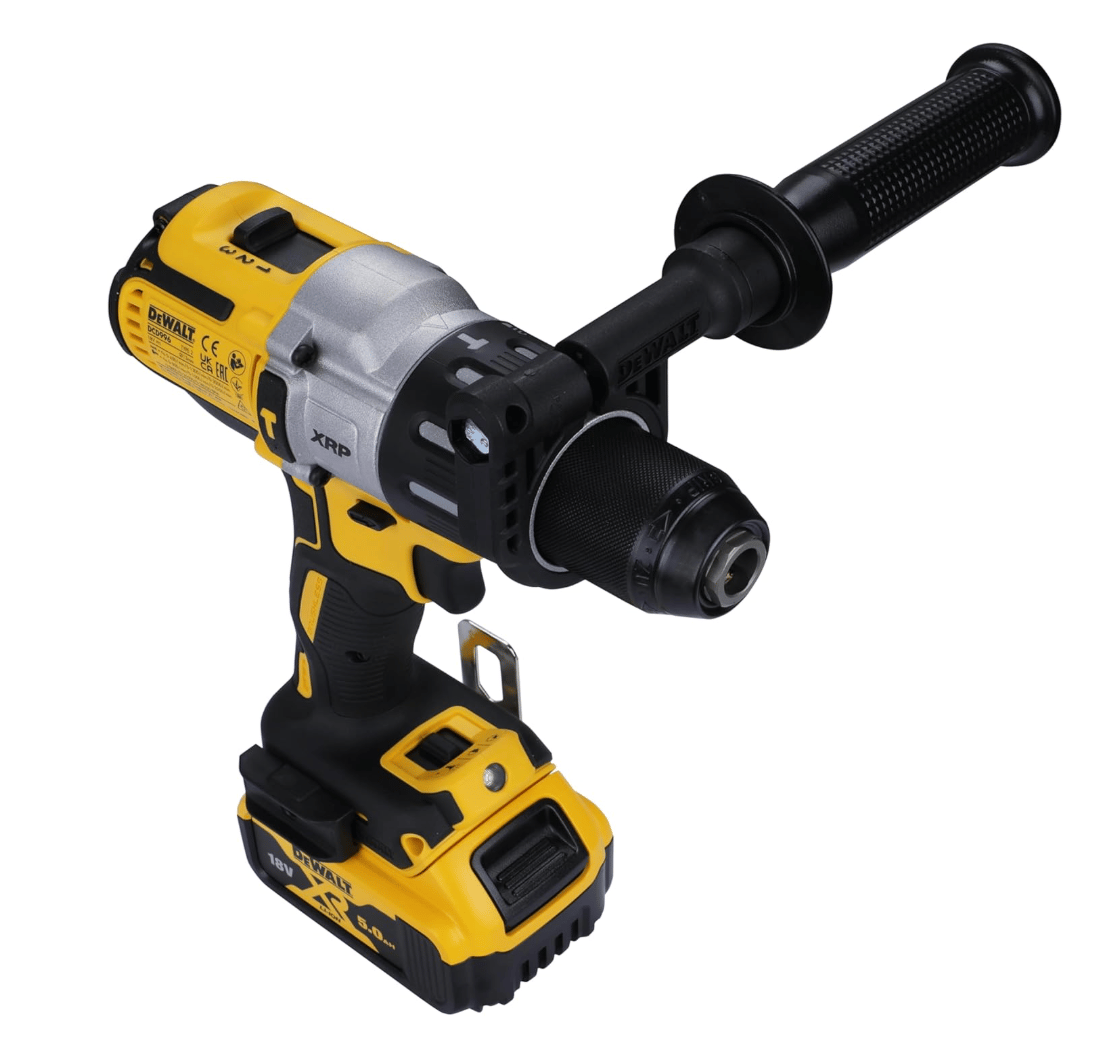 DEWALT DCD996P2 18V 5.0Ah Çift Akülü Kömürsüz Darbeli Matkap Vidalama (95Nm Tork)