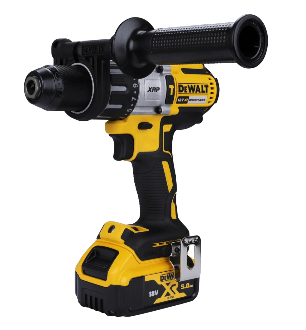 DEWALT DCD996P2 18V 5.0Ah Çift Akülü Kömürsüz Darbeli Matkap Vidalama (95Nm Tork)