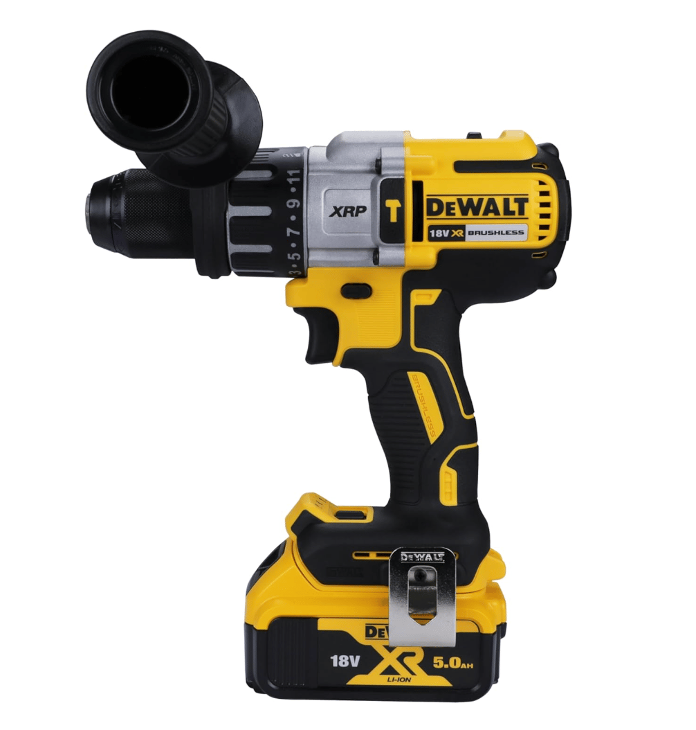 DEWALT DCD996P2 18V 5.0Ah Çift Akülü Kömürsüz Darbeli Matkap Vidalama (95Nm Tork)