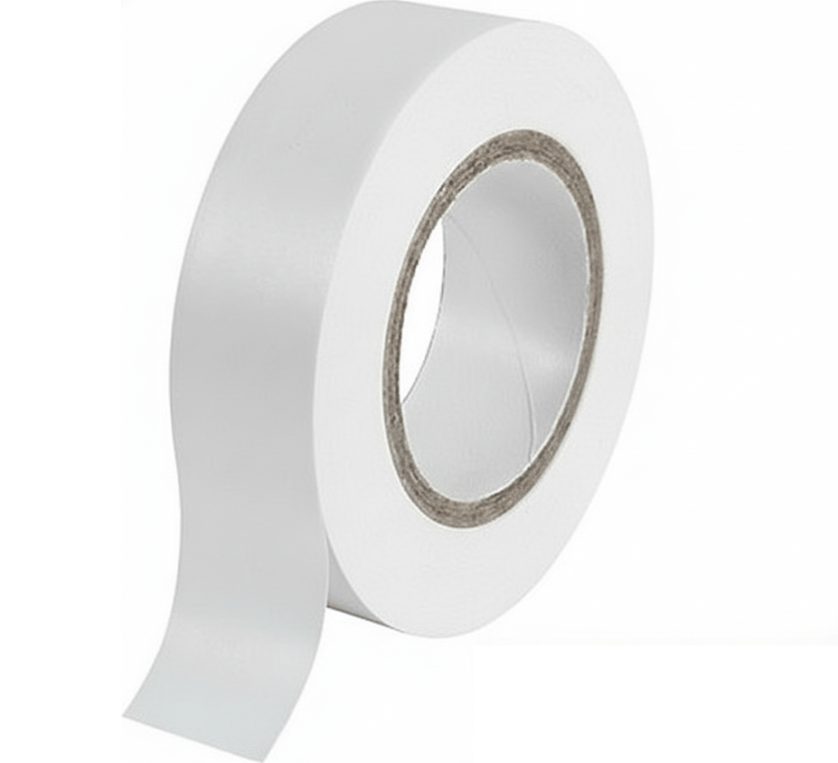 DMAX 4613 Elektrik Bandı Beyaz 19 mm x 10 yrd - Profesyonel Yüksek Gerilim İzolasyon ve Kablo Eki Bandı