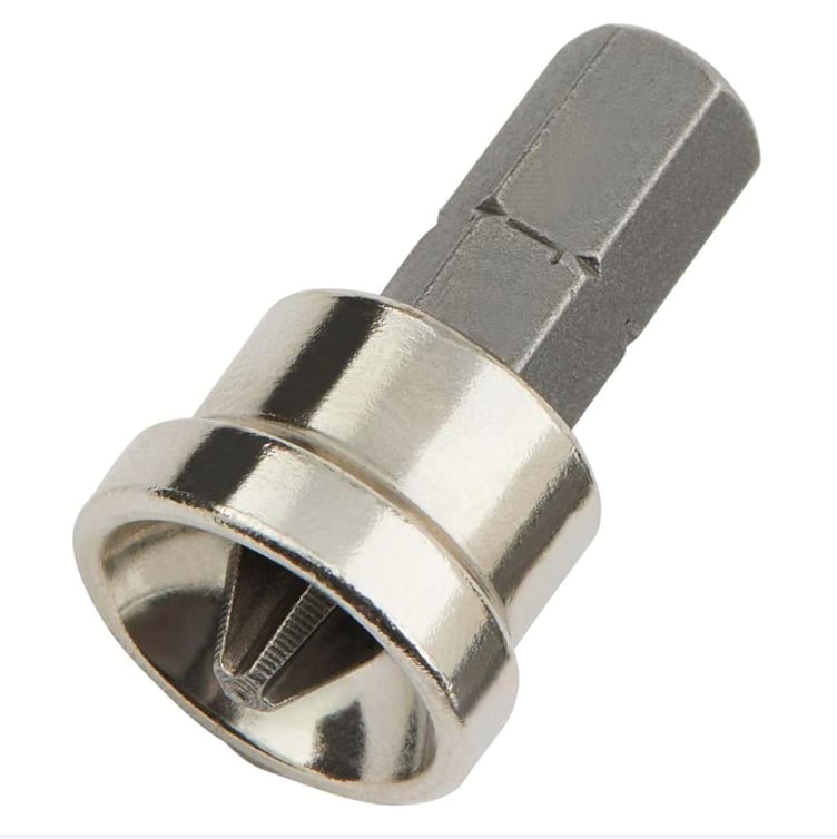 DMAX DMX2299 Şapkalı Bits Uç PH2x25 mm – Stoplu Alçıpan Vidalama Ucu