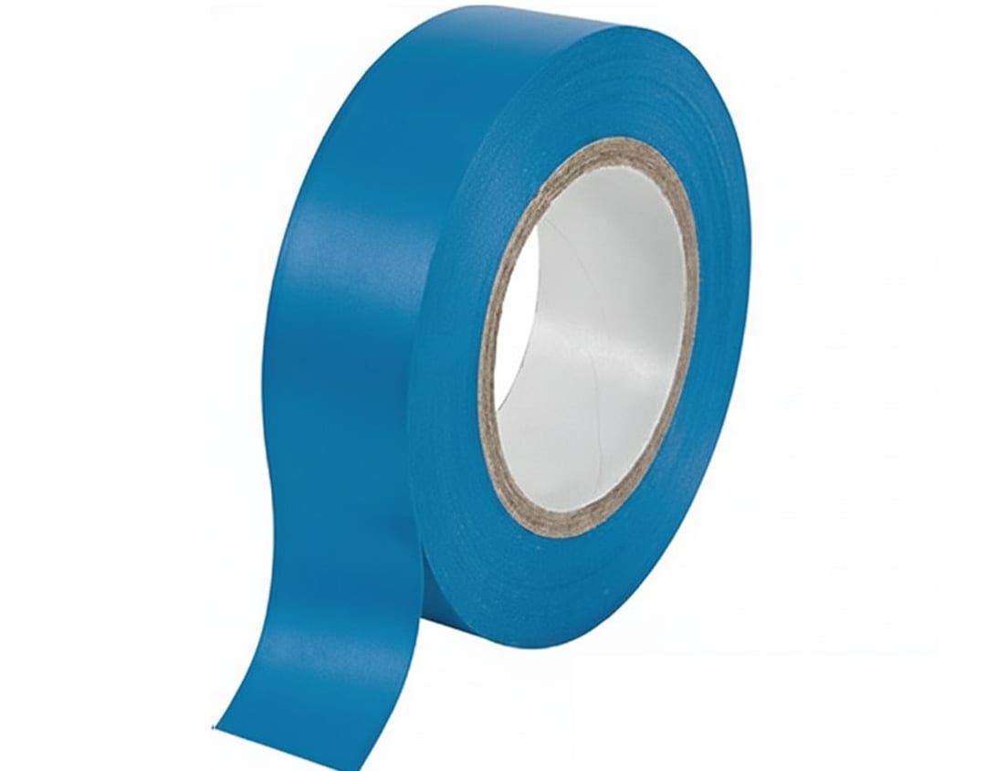 DMAX DMX4715 Elektrik Bandı Mavi 19 mm x 10 yrd - Profesyonel Yüksek Gerilim İzolasyon ve Kablo Eki Bandı