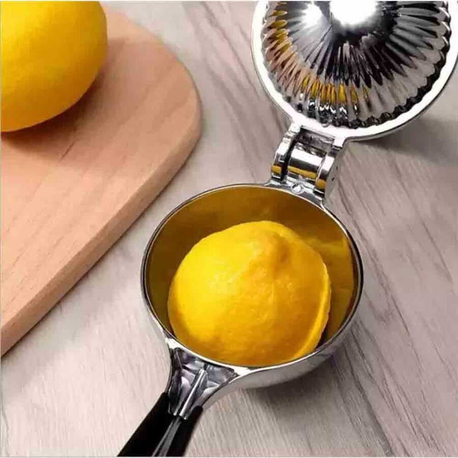 EPINOX LS-01 Çelik Limon Sıkacağı – Profesyonel Manuel Paslanmaz Narenciye ve Limon Presi