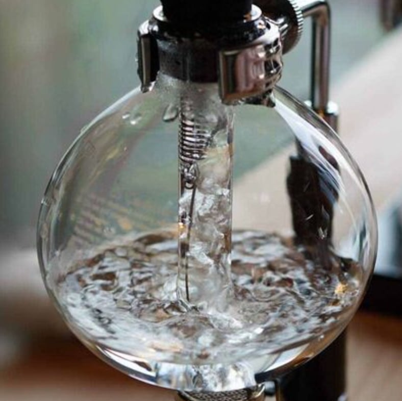 EPINOX Sifon Kahve Demleme Ekipmanı (3 Bardak) SFN-3 - Profesyonel Isıya Dayanıklı Borosilikat Cam Syphon Kahve Makinesi