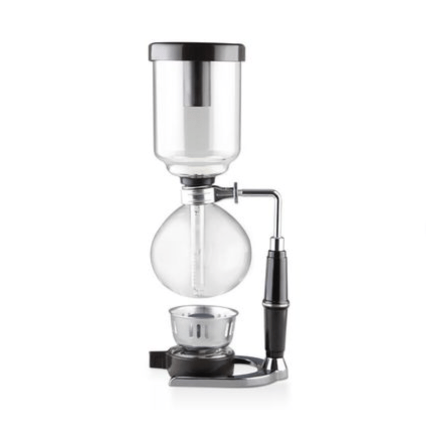 EPINOX Sifon Kahve Demleme Ekipmanı (3 Bardak) SFN-3 - Profesyonel Isıya Dayanıklı Borosilikat Cam Syphon Kahve Makinesi