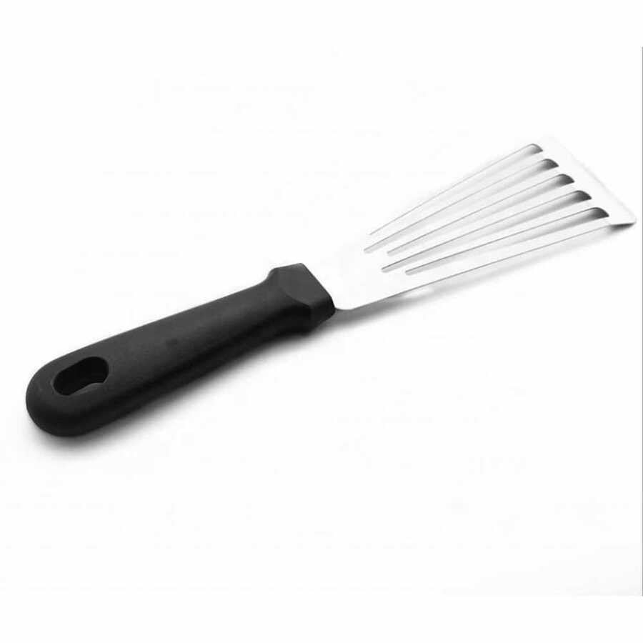 EPINOX SPB-18 Paslanmaz Çelik Balık Spatulası – Profesyonel Esnek Balık ve Izgara Servis Spatulası
