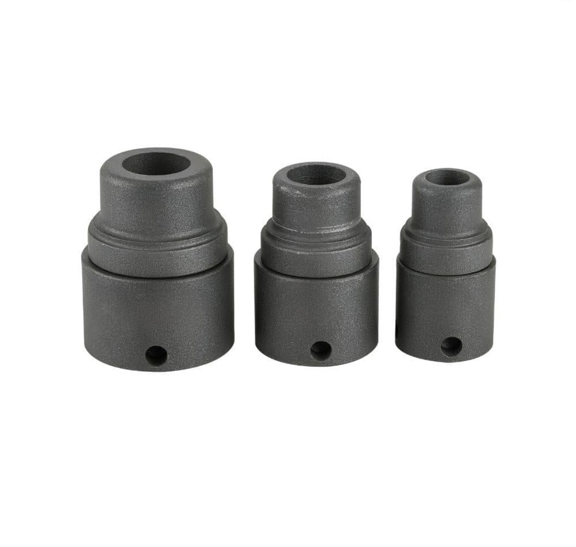 FUSION Profesyonel 3'lü Pafta Seti (20mm - 25mm - 32mm) - PPRC Boru Kaynak Makinesi Pafta Takımı, Yapışmaz Teflon Kaplama Yedek Pafta