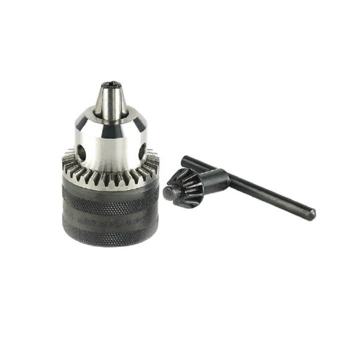 I-ZET 1.5-13 mm 1/2''-20 Anahtarlı Mandren - Profesyonel Seri Darbeli Matkap Uyumlu Çelik Mandren, Standart Mil Geçme Yedek Matkap Başlığı