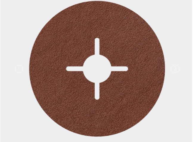 KARBOSAN 115 x 22 mm AWER11 36 Kum 4 Slotlu Fiber Disk - Profesyonel Paslanmaz Çelik ve Sert Metal Yüzeyler İçin Isınma Yapmayan Seramik Katkılı Taşlama Zımparası