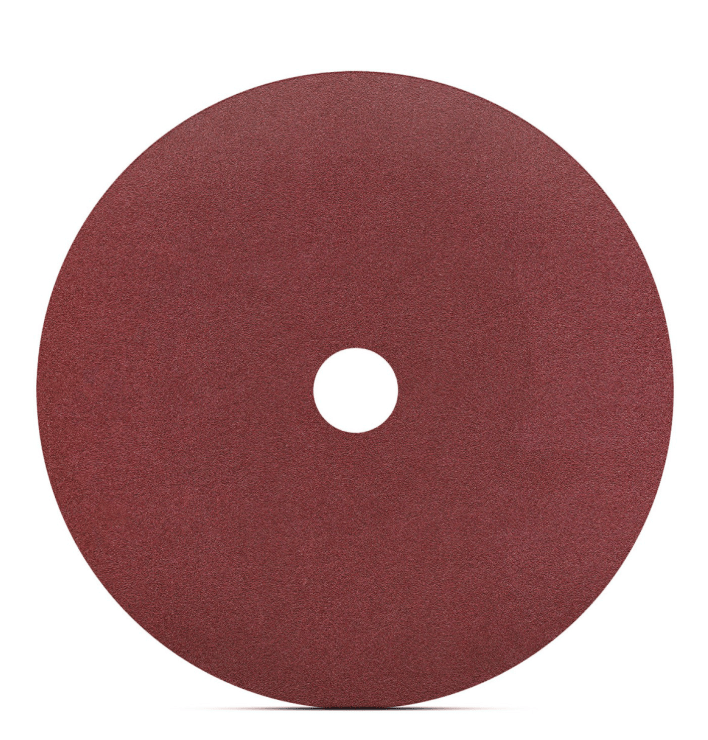 KARBOSAN 115 x 22 mm NK 36 Kum Fiber Disk Düz - Profesyonel Metal ve Çelik Yüzeyler İçin Hızlı Talaş Kaldırma ve Etkili Çapak Alma Zımparası
