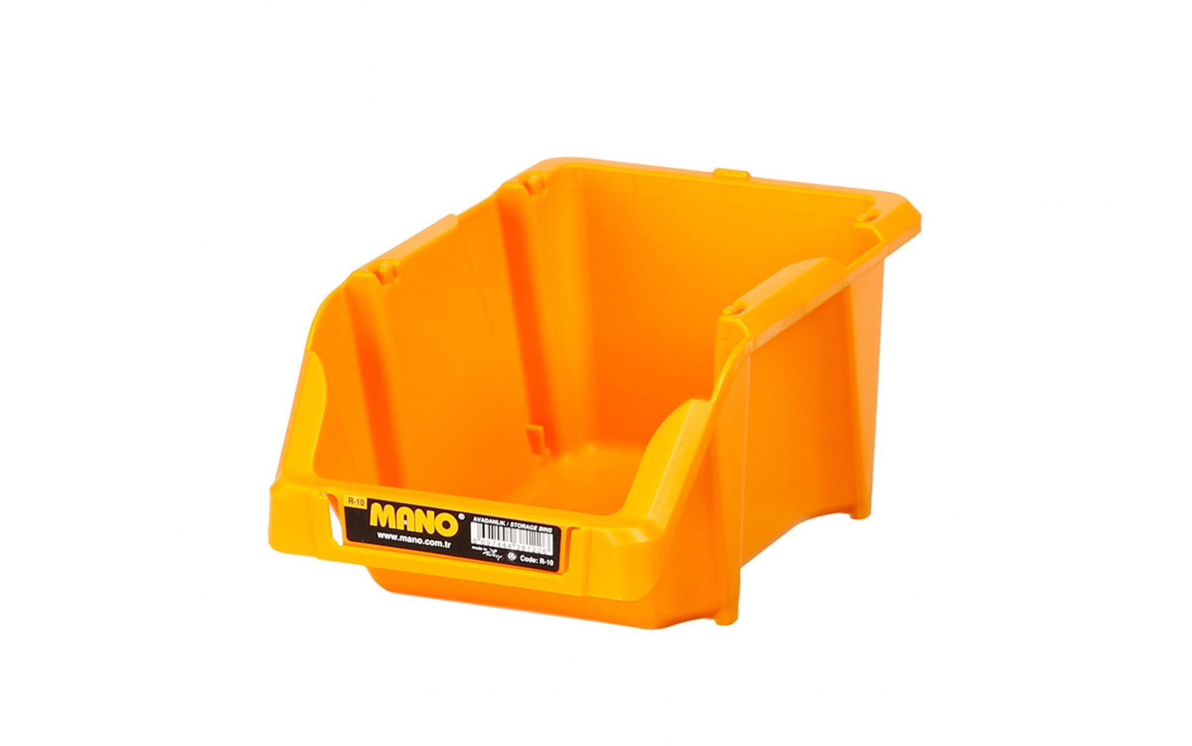 MANO R10 Sarı Avadanlık Kutu No:10 (103x165x75 MM) - Profesyonel Modüler Atölye ve Çekmece İçi Parça Düzenleyici