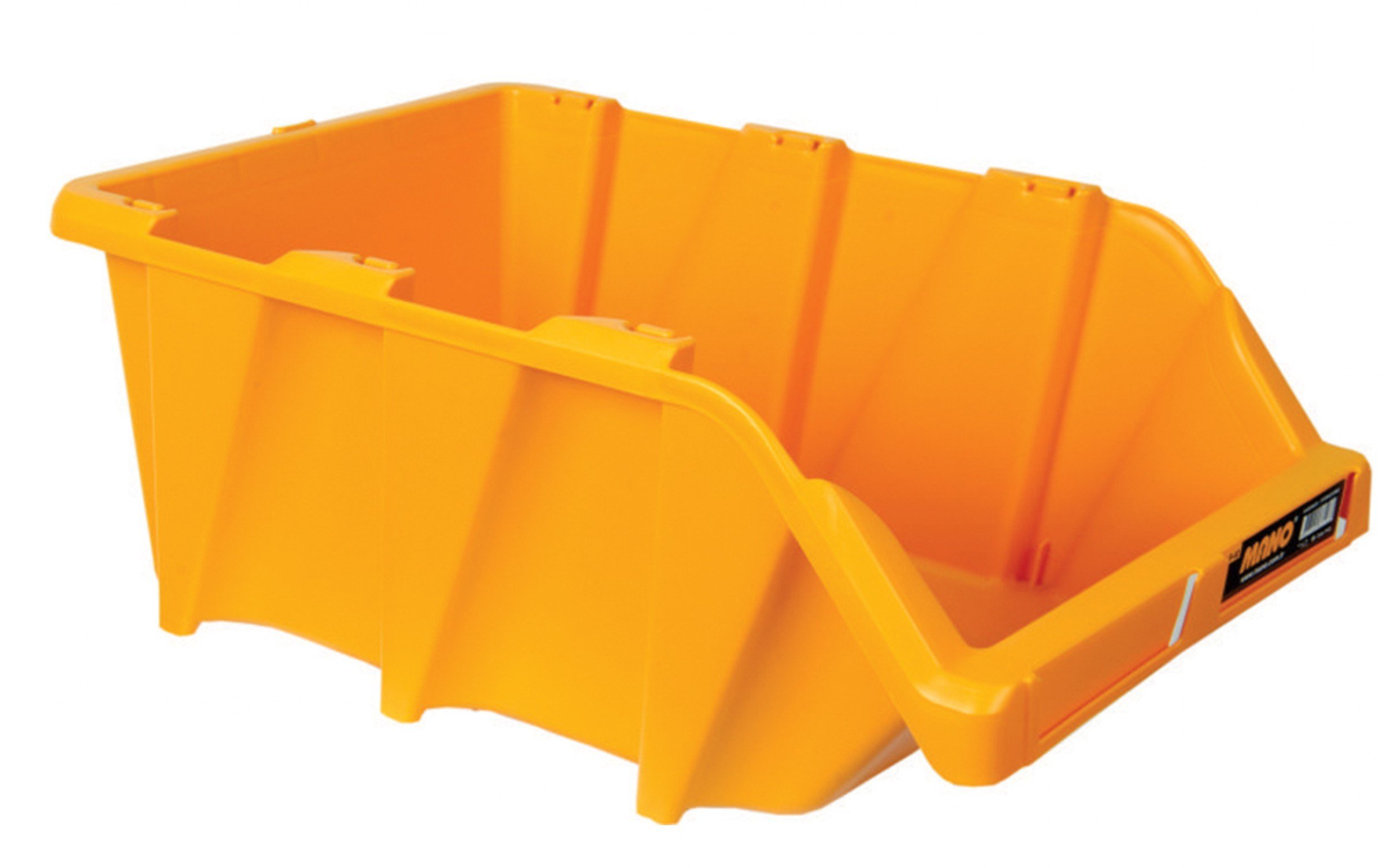 MANO R40 Sarı Avadanlık Kutu No:40 (310x490x195 MM) - Profesyonel Ultra Geniş Hacimli İstiflenebilir Depo Kutusu