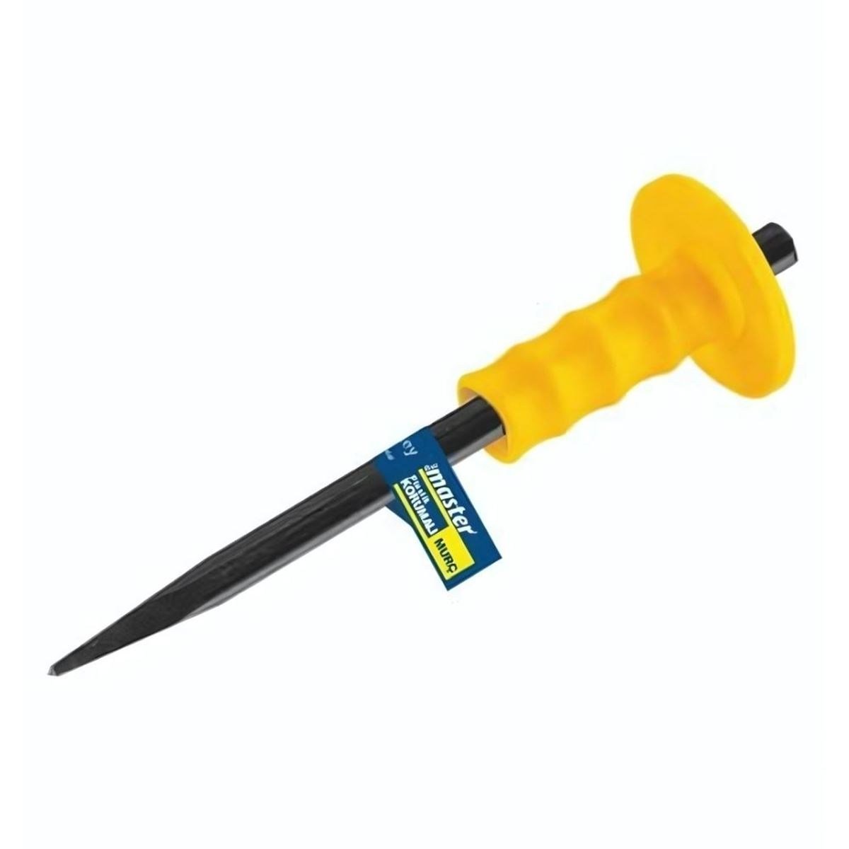 MASTER 501341 Kalkanlı Murç Plastik Korumalı 30 CM - Profesyonel El Korumalı Ağır Hizmet Beton ve Kaya Delme Murcu
