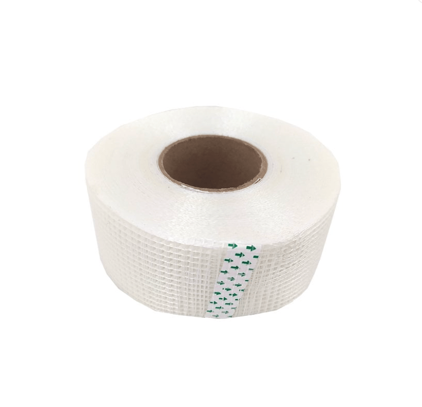 MASTER 503100 Derz Bandı 50 mm x 45 mt - Profesyonel Kendinden Yapışkanlı Fileli Alçıpan Çatlak Önleyici File Bant