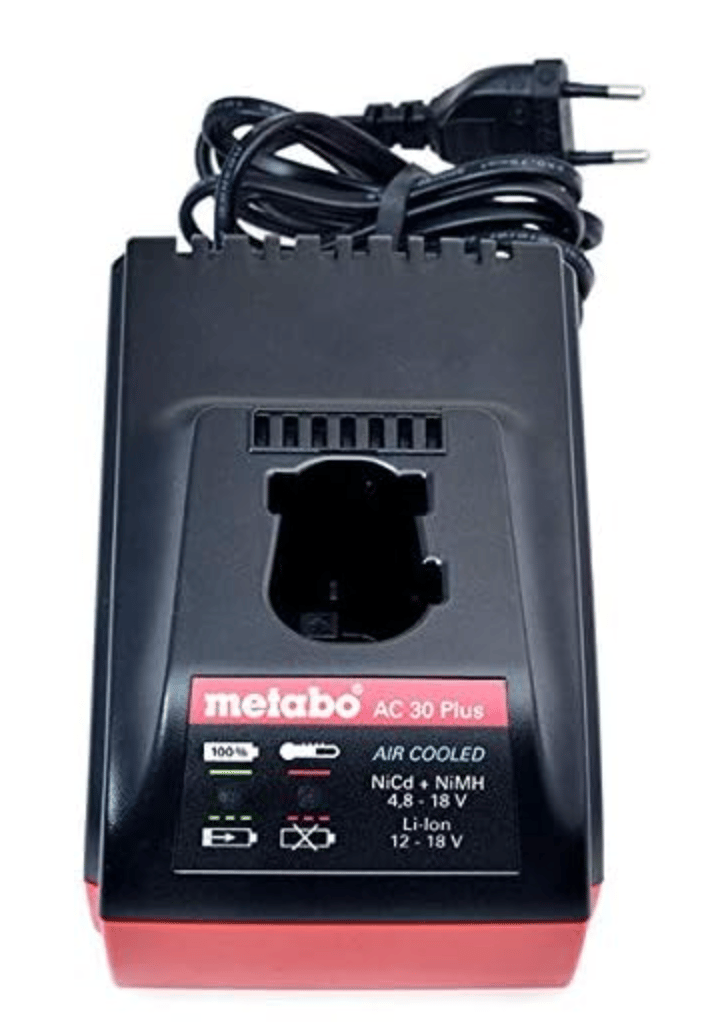 METABO AC 30 Plus Air Cooled Hızlı Şarj Cihazı (627275000) - Profesyonel 30 Dakikalık Akü Şarj Adaptörü