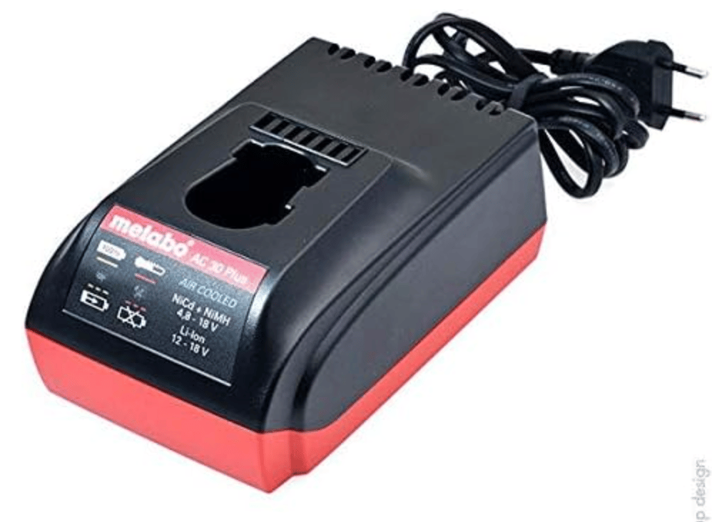 METABO AC 30 Plus Air Cooled Hızlı Şarj Cihazı (627275000) - Profesyonel 30 Dakikalık Akü Şarj Adaptörü