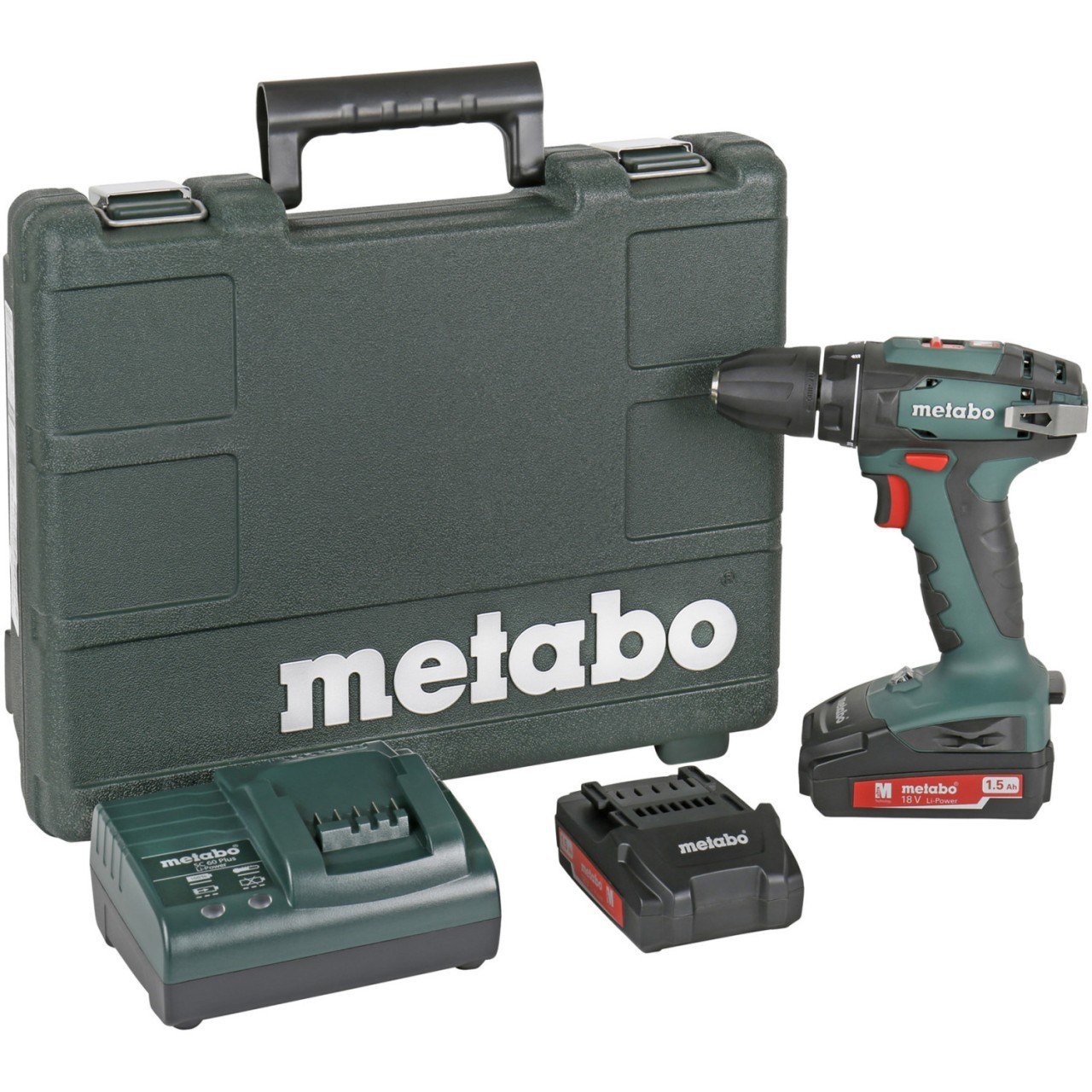 METABO BS18 18V 2x2.0Ah Çift Akülü Profesyonel Matkap Vidalama