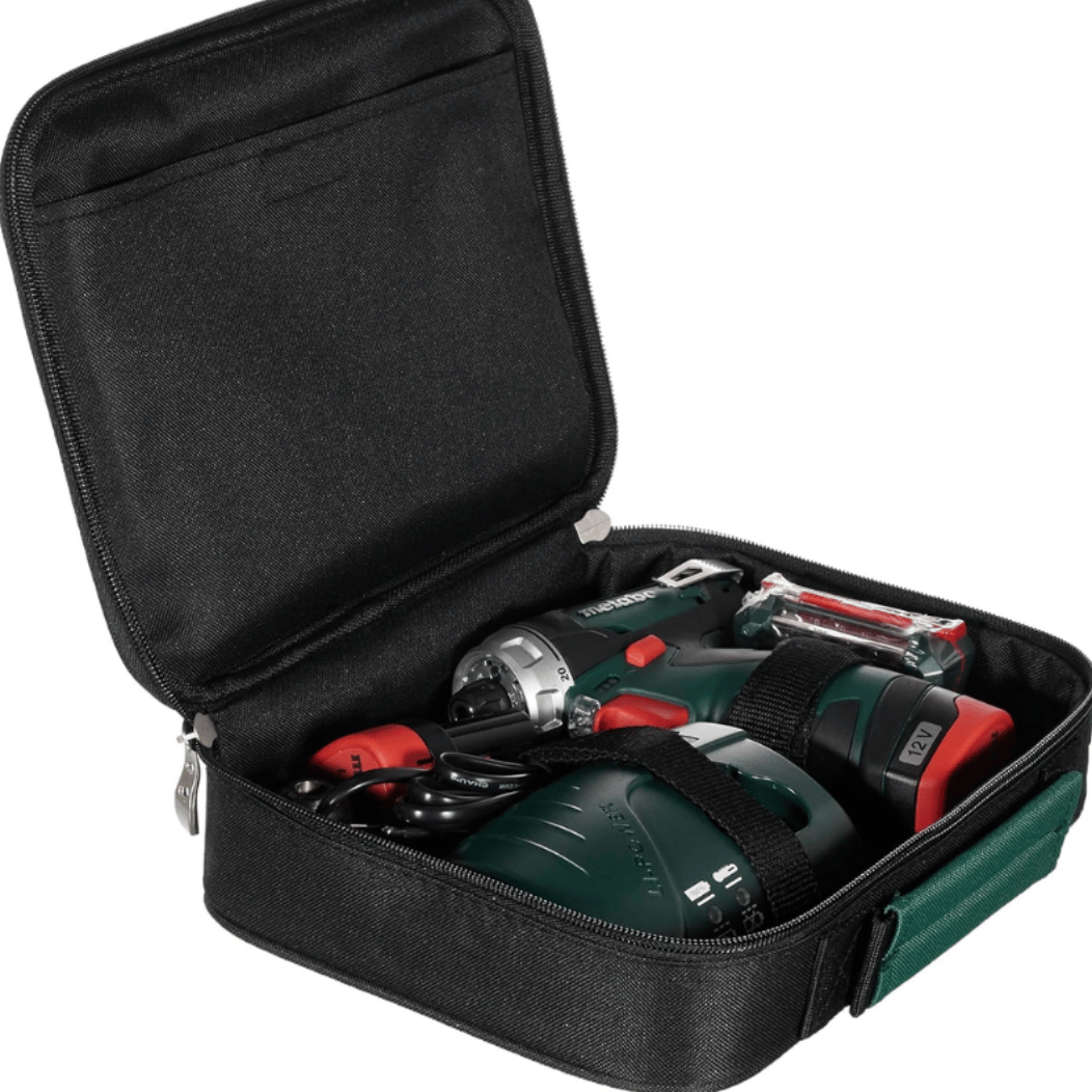 METABO PowerMaxx BS 12V 2.0Ah Çift Akülü Profesyonel Matkap Vidalama (Bez Çantalı 600079510)