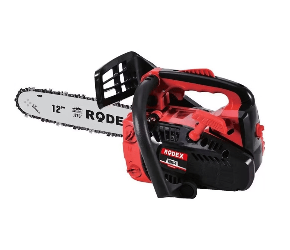 RODEX RDX250 Benzinli Ağaç Motoru 25.4 CC 1.2 HP 300 mm - Profesyonel Budama, Odun Dilimleme ve Dal Kesme Testeresi