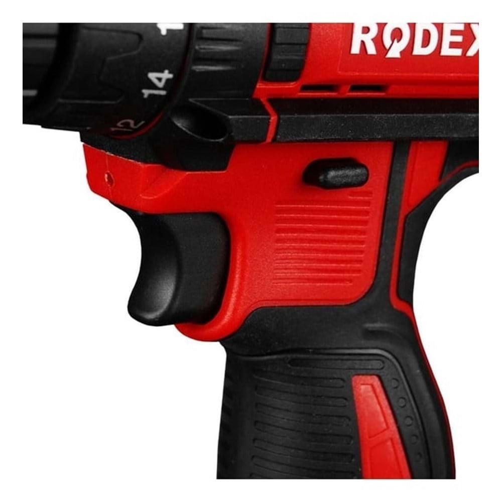 RODEX RDX3320 Akülü Matkap Li-ion Akü 2 Vites 12V 1.3Ah - Profesyonel Kompakt Şarjlı Matkap, Taşınabilir Ahşap ve Metal Delme Makinesi