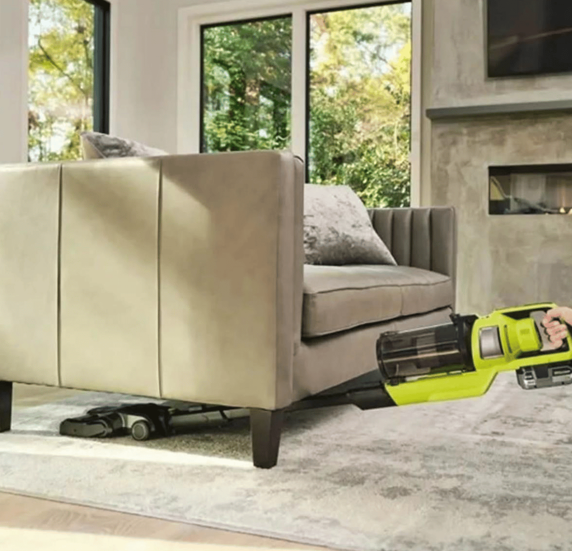 RYOBI RSV18X-1X40G ONE+ 18V HP Kömürsüz Kablosuz El Süpürgesi Seti (1x4.0Ah Akülü)