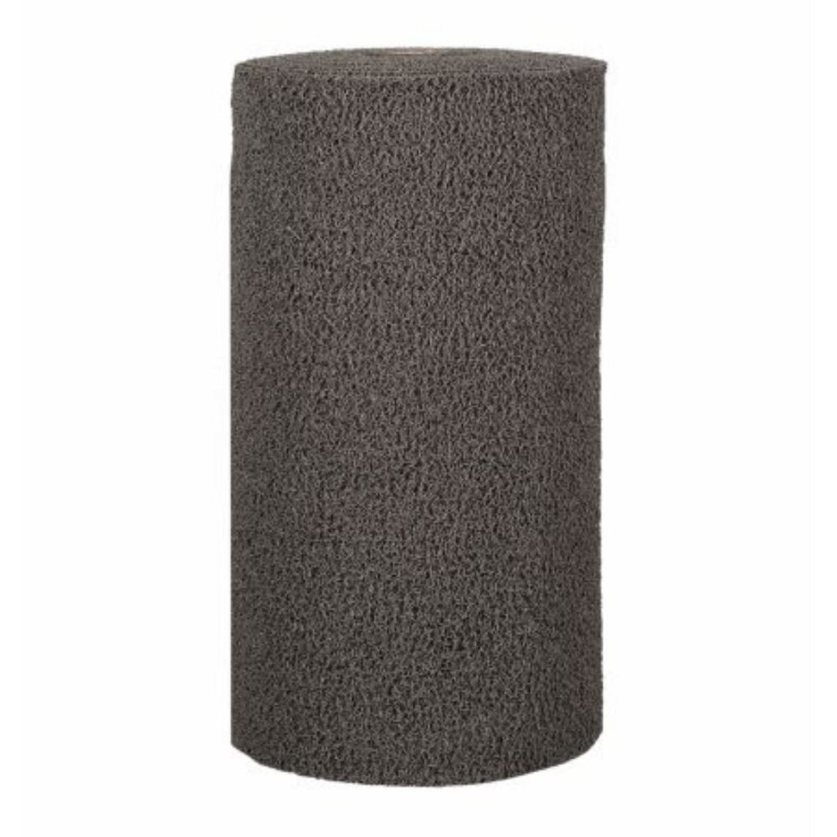 WALKMATS Kıvırcık Paspas Gri 12 mm 100 cm 20 m² - Profesyonel Kalın Şantiye, Bina, İş Yeri Girişi ve Kaymaz Zemin Kaplama Rulosu