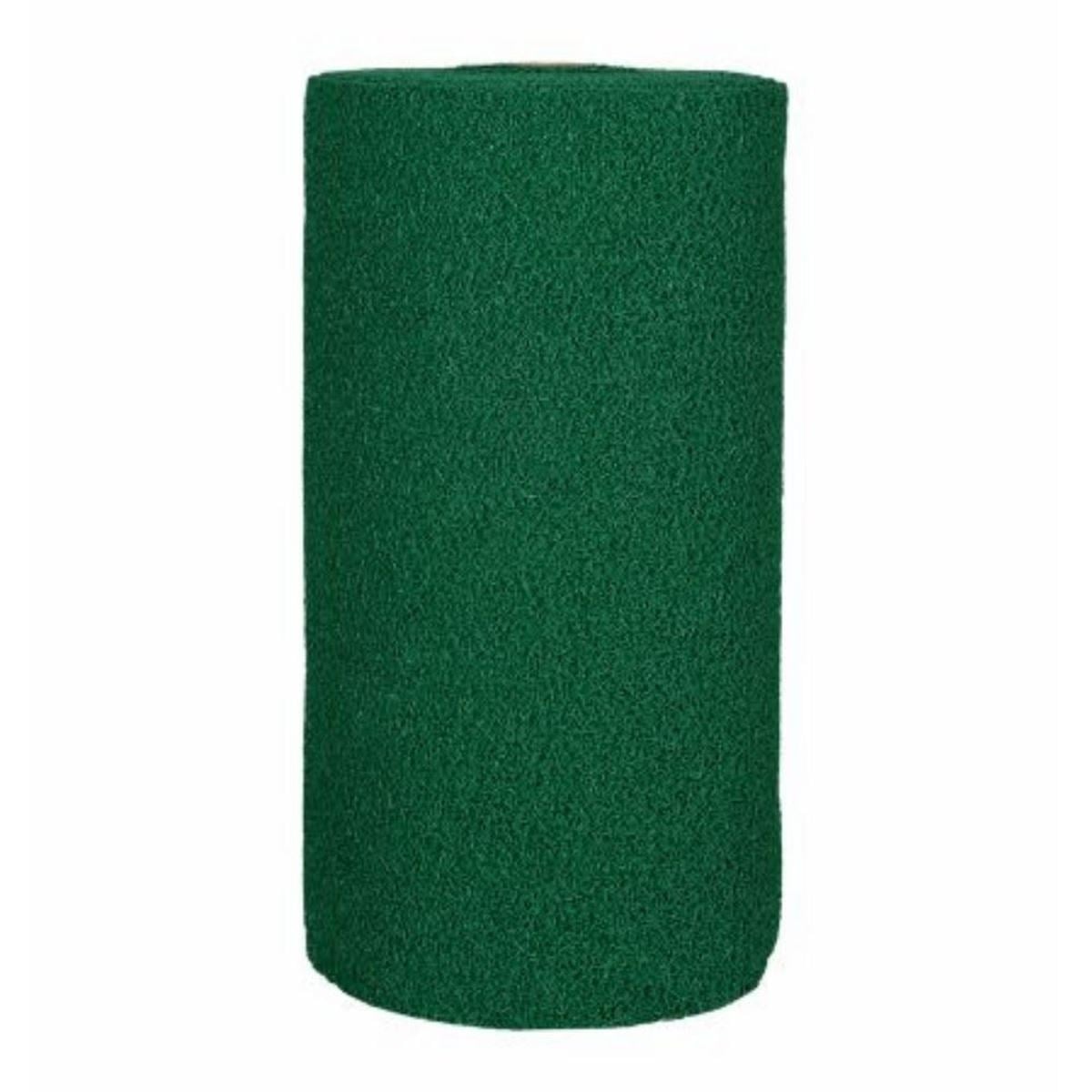 WALKMATS Kıvırcık Paspas Yeşil 12 mm 100 cm 20 m² - Profesyonel Kalın Şantiye, Bina, İş Yeri Girişi ve Kaymaz Zemin Kaplama Rulosu