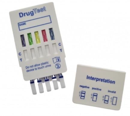  Drug Test 12 Farklı Test Uyuşturucu Ölçüm Testi 25 Adet