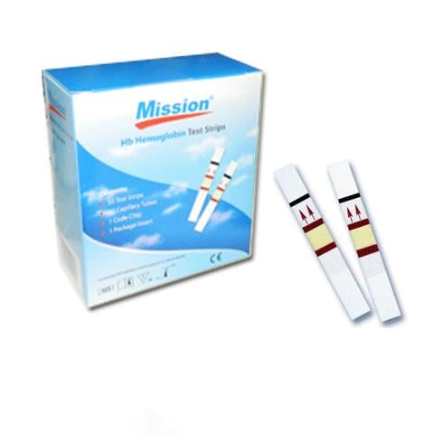 Acon Mission Hb Hemoglobin Test Stribi 1 Kutu 50 Adet