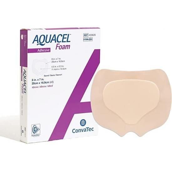 Aquacel Ag Foam Yapışkanlı Hydrofiber Örtü Sakral