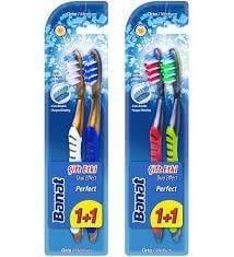 Banat Cuo Effect Perfect Medium Diş Fırçası 1+1