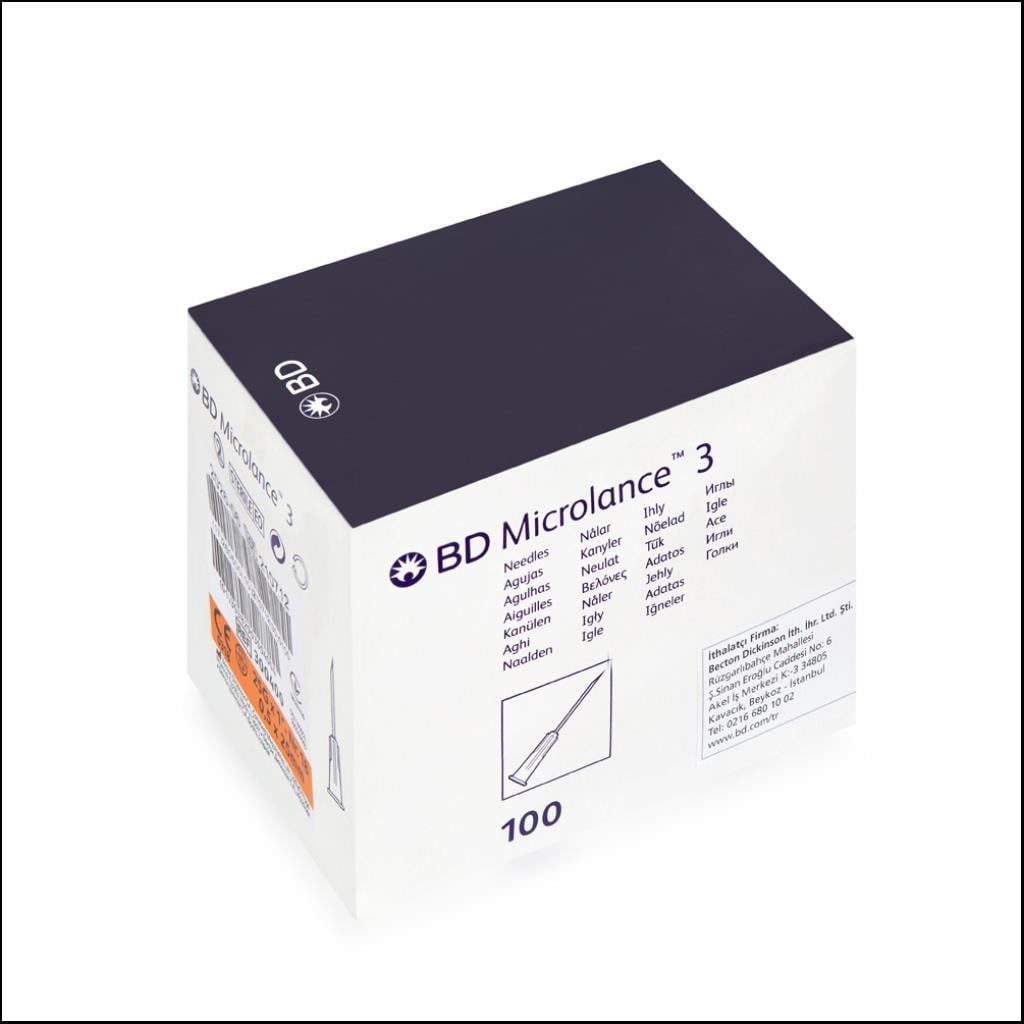 Bd 300600 Microlance İğne 25GX16MM Turuncu 1kutu