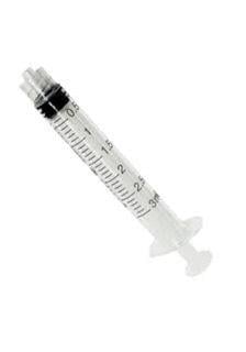 BD 3ml Luer-Lock (Kilitli-Vidalı) Tip İğnesiz Enjektör