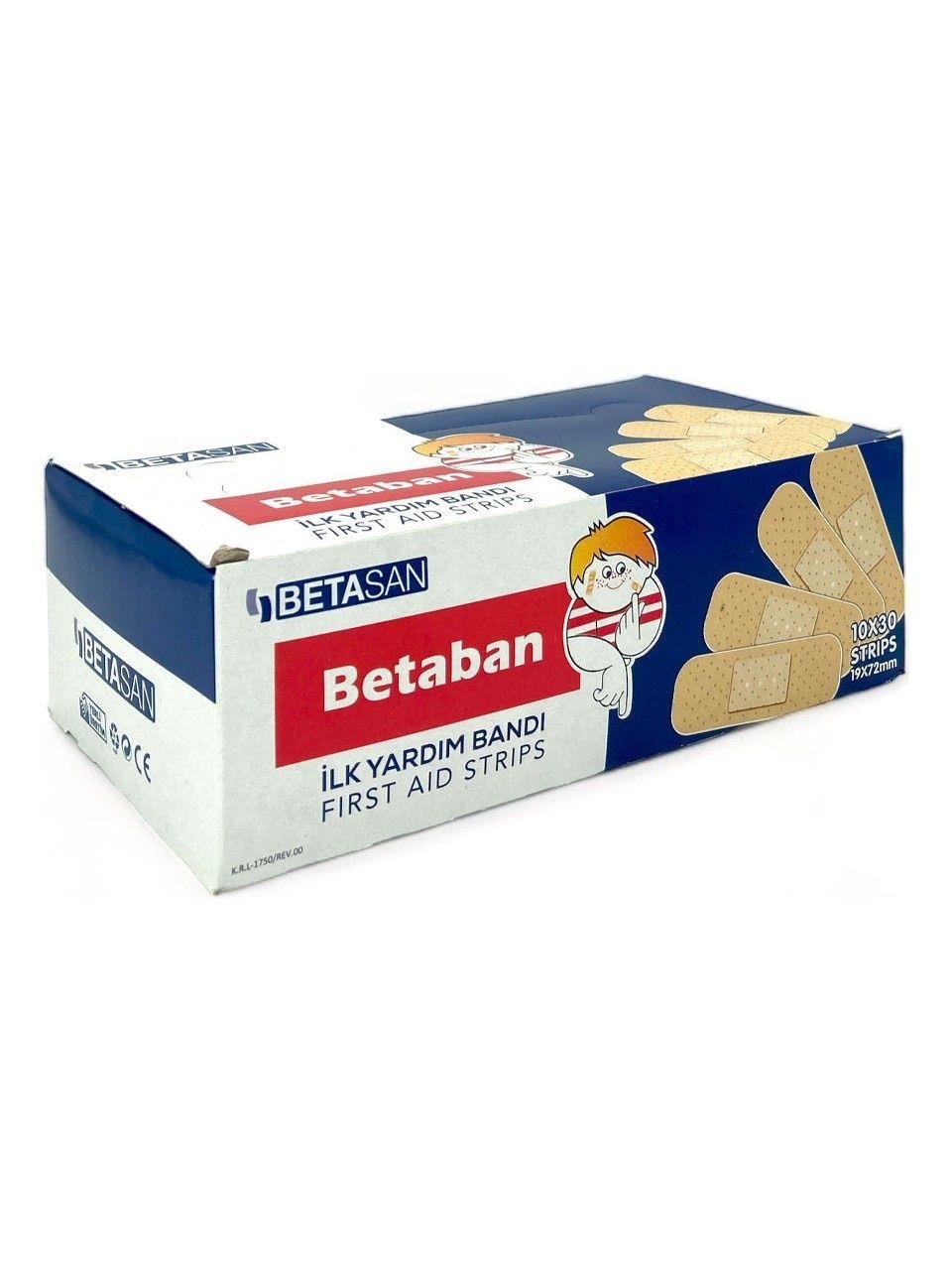 Betaban Yara Bandı 10'lu - 30 Adet