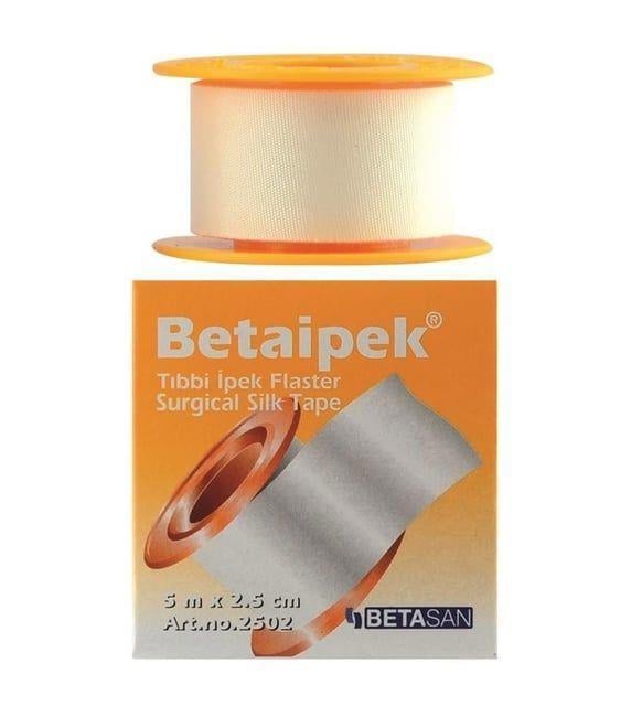 Betaipek 5m x 2.5cm ( 2502 ) Tıbbi İpek Flaster