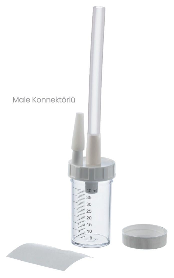 Bıçakçılar Mukus Örnek Kabı - 40 Ml