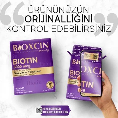 Bioxcin Biotin 5000 mcg 30 Tablet 2'li