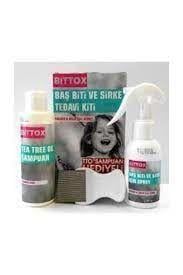 Bittox Bit Spreyi 100 ml + TTO Şampuan 150 ml + Metal Tarak Hediyeli