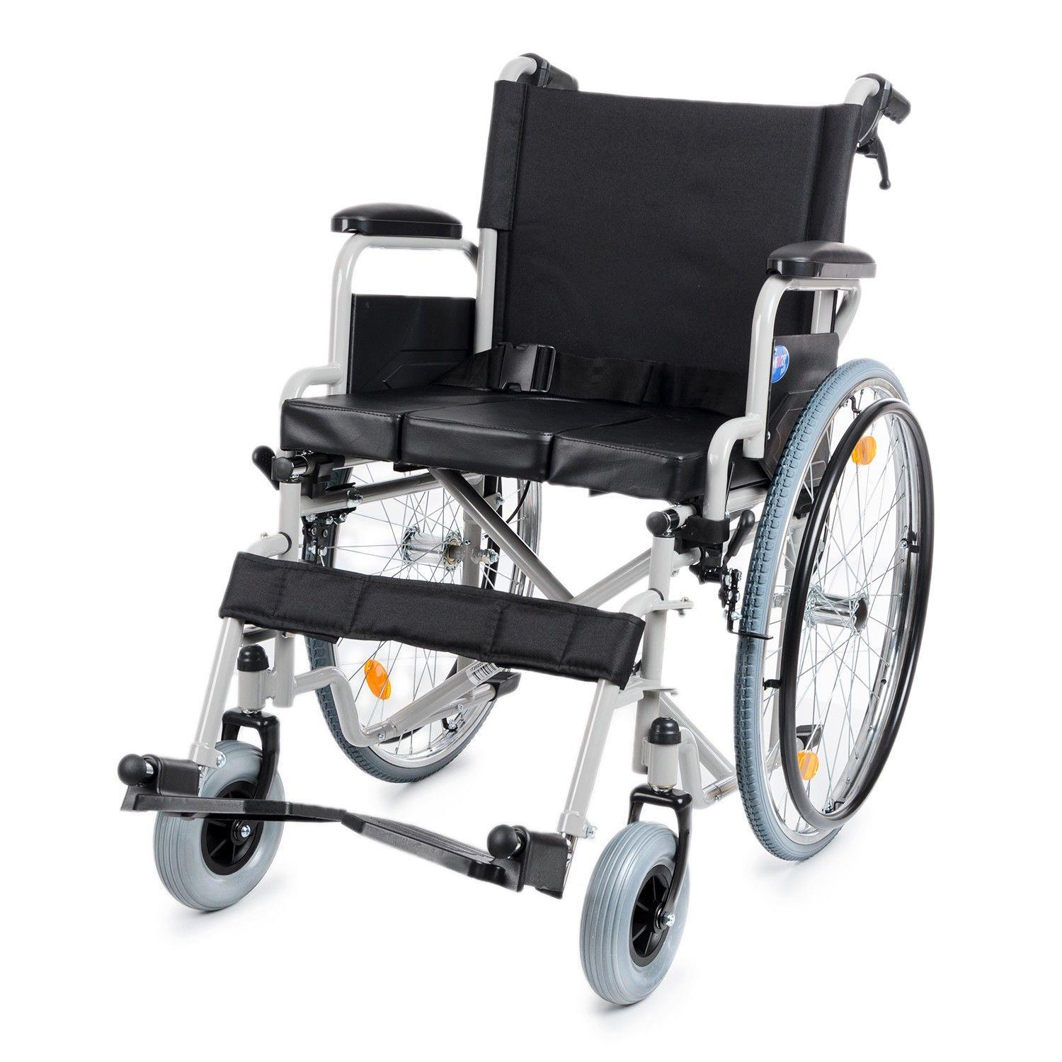 Comfort Plus DM-545 WC Özellikli Tekerlekli Sandalye Ayakları Çıkar + Yan Kol Açılır