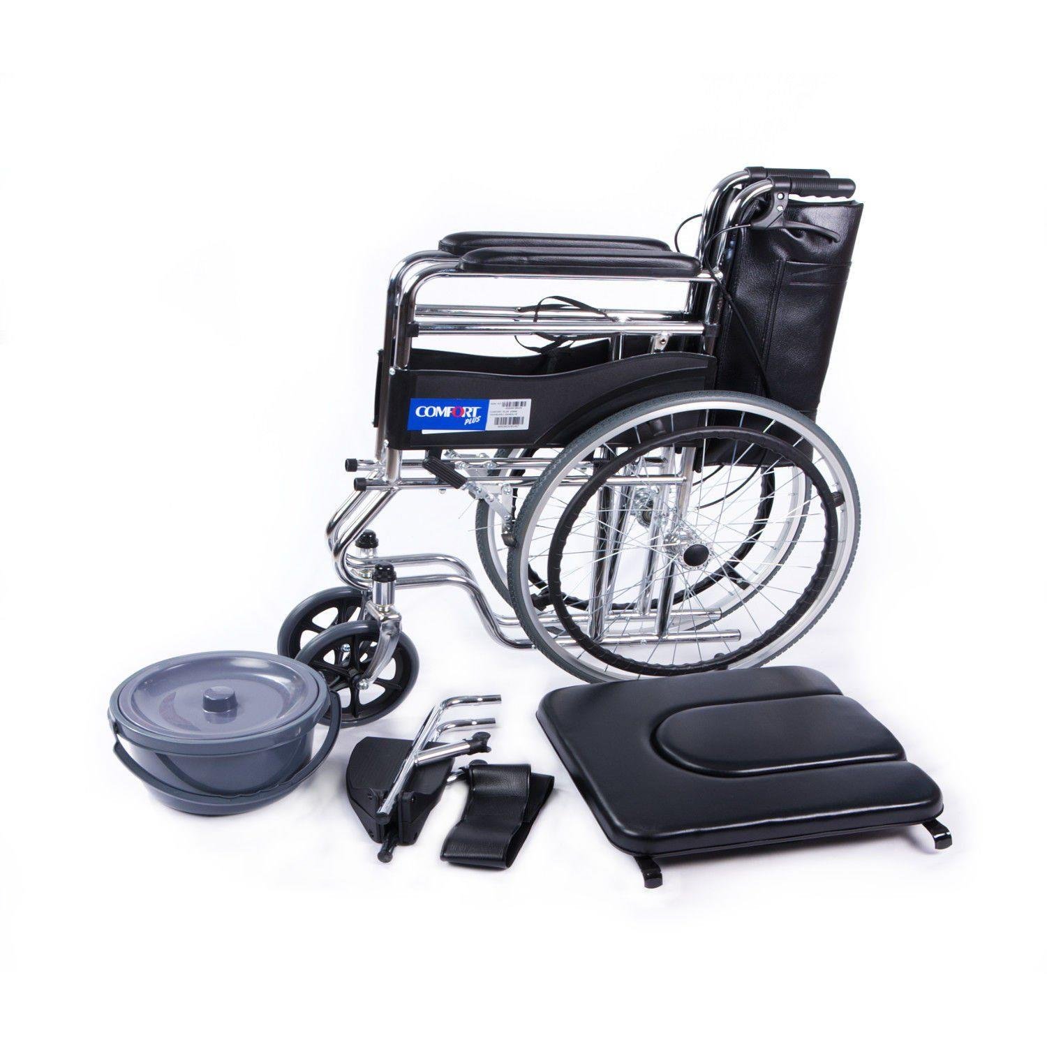 Comfort Plus DM-680 WC Ayak Çıkar Özellikli Tekerlekli Sandalye