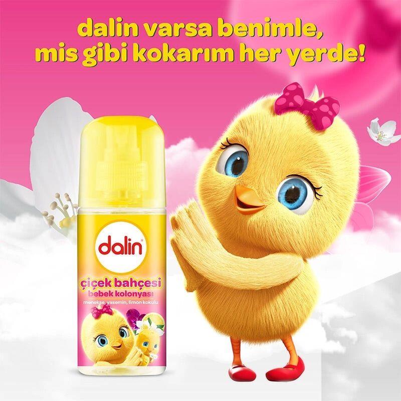 Dalin Bebek Kolonyası Sprey Çiçek Bahçesi 100 ml