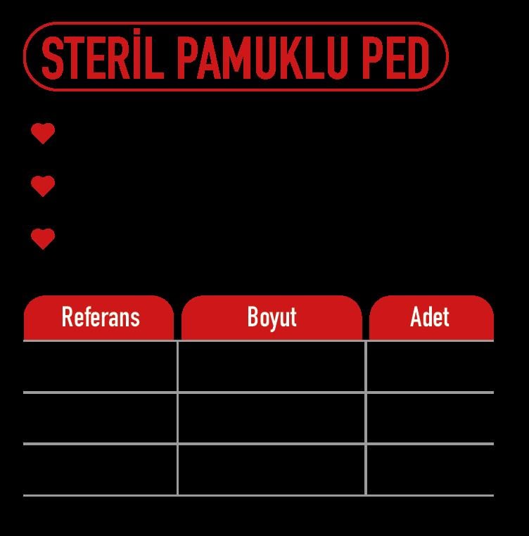 Damla Sağlık Pamuklu Ped
