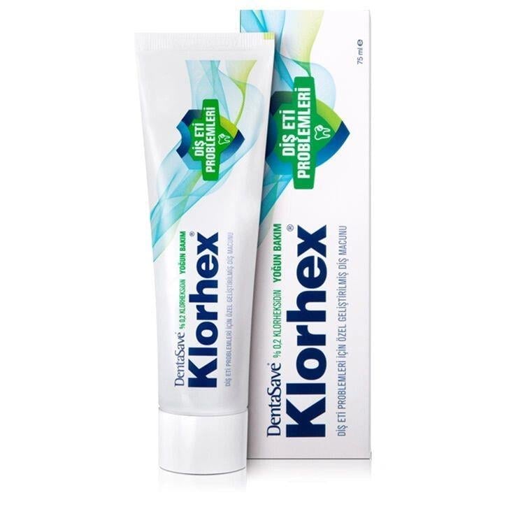 Dentasave Klorhex %0,2 Yoğun Bakım ve Diş Eti Problemleri İçin Diş Macunu 75 ml