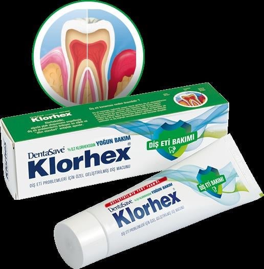 Dentasave Klorhex %0,2 Yoğun Bakım ve Diş Eti Problemleri İçin Diş Macunu 75 ml