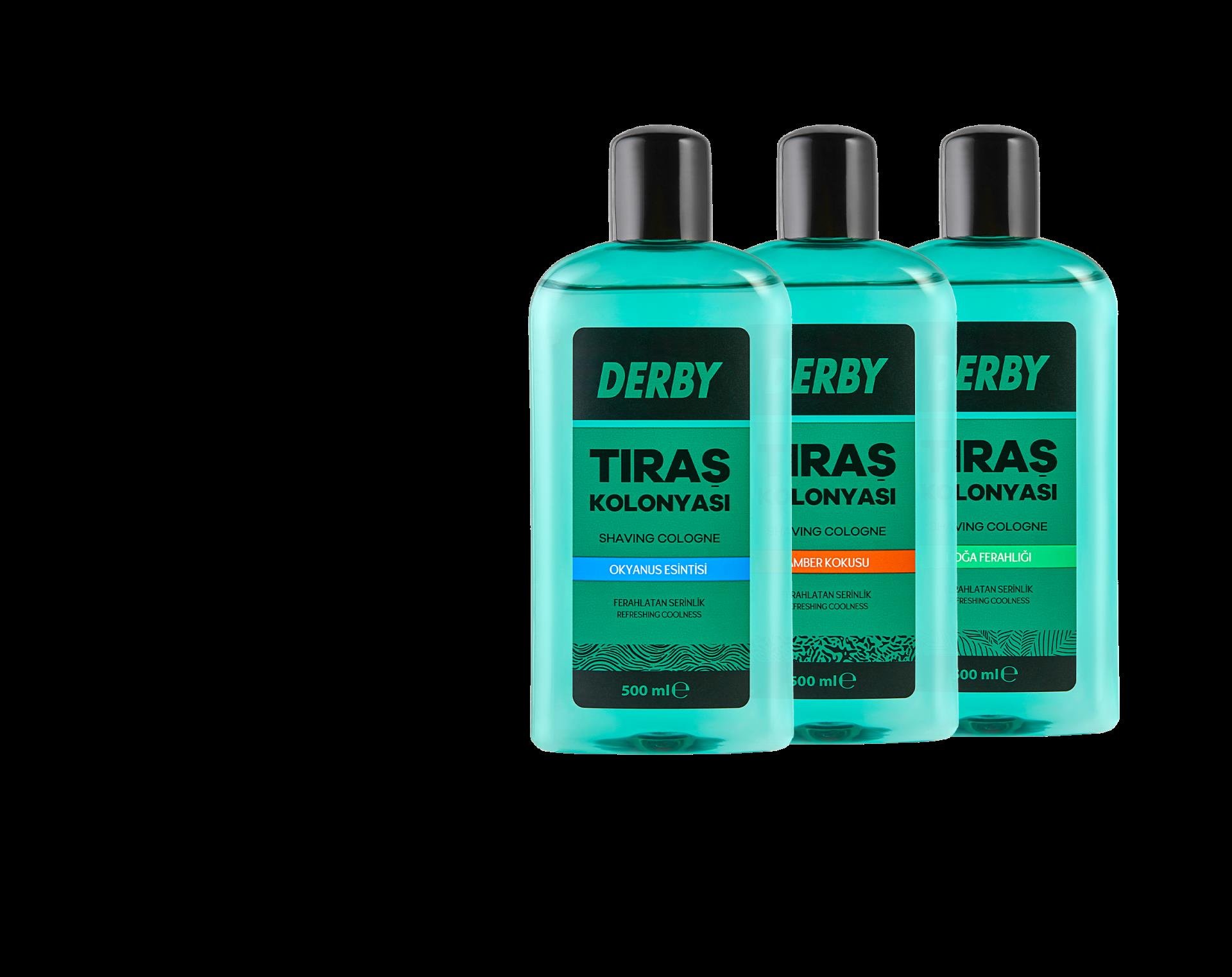 DERBY PROFESSIONAL KREM KOLONYA AMBER KOKUSU 400ML
