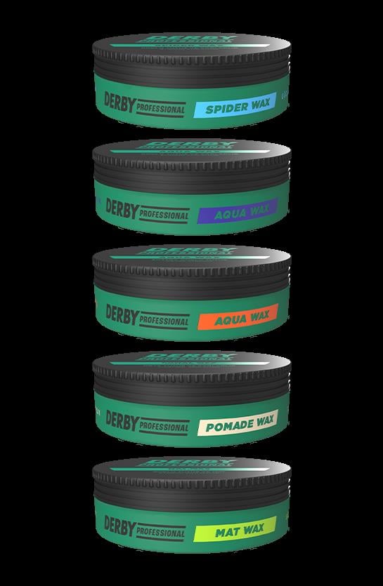 DERBY PROFESSIONAL POMAT WAX ORTA TUTUŞ 150ML